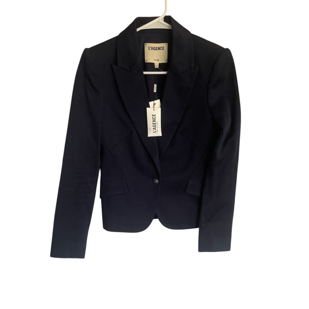 NWT Dark Blue L’agence Blazer Size 0